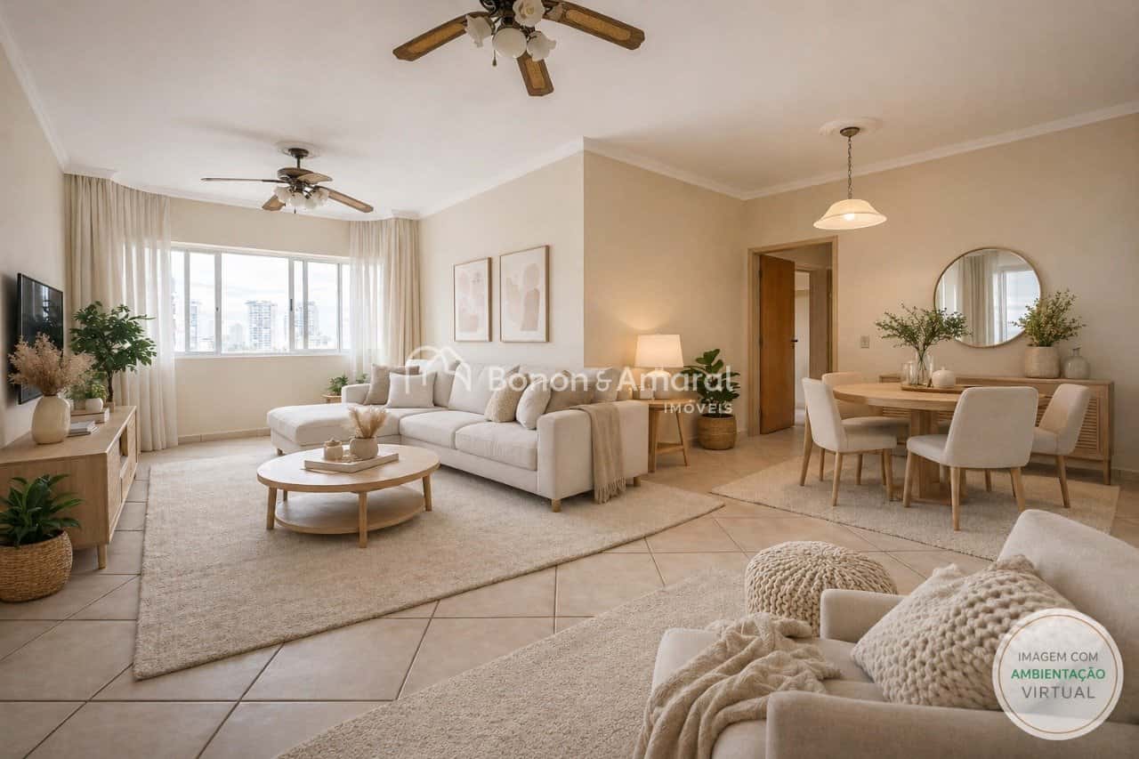 Apartamento no Residencial Ilhas Do Caribe, Fazenda Santa Cândida, Campinas/SP — foto principal