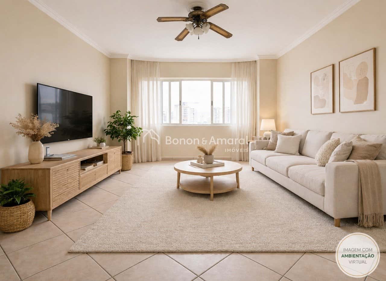 Apartamento no Residencial Ilhas Do Caribe, Mansões Santo Antônio, Campinas/SP — foto principal