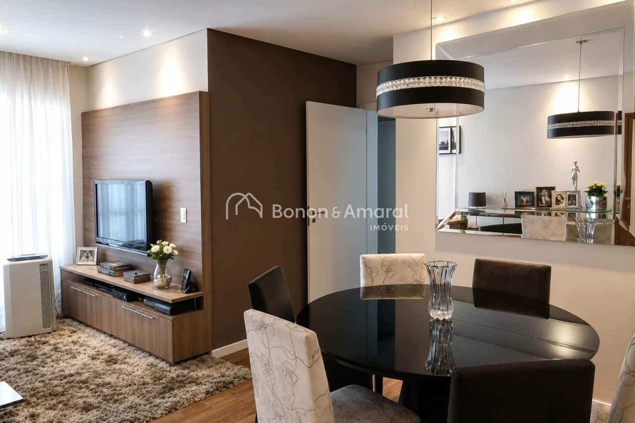 Apartamento no Condomínio Residencial Canadá, Mansões Santo Antônio, Campinas/SP — foto principal